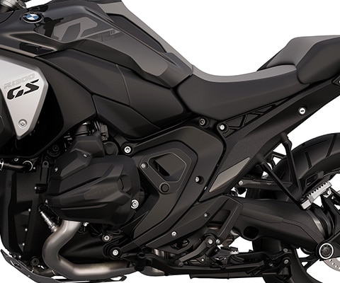 El bastidor negro de la R 1300 GS Triple Black de BMW Motorrad