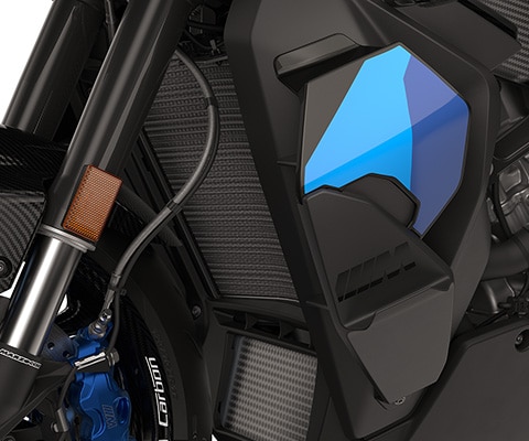 Las aletas M de la M 1000 XR de BMW Motorrad